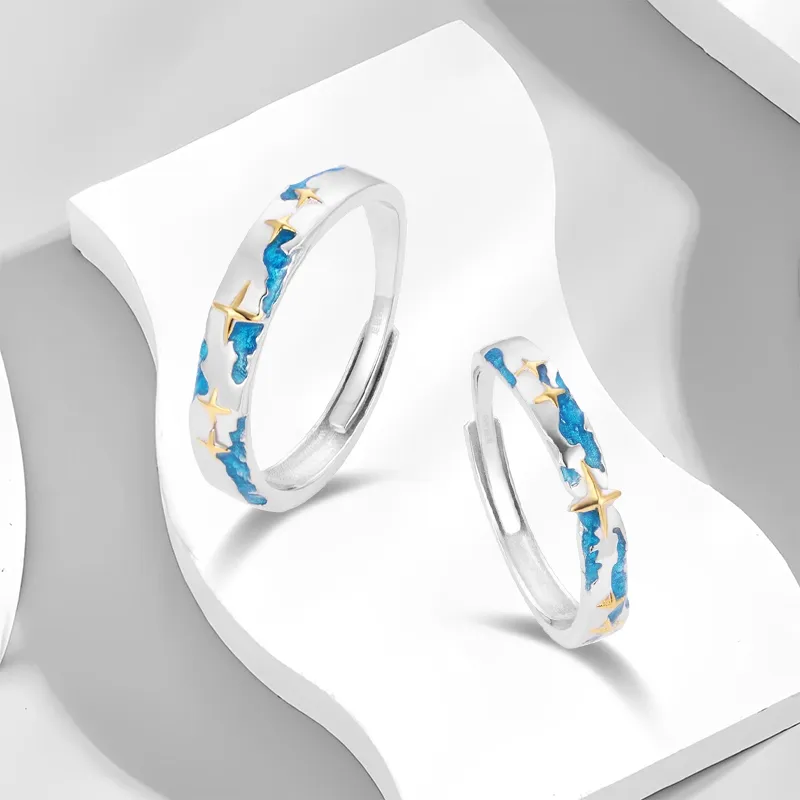 WANLIACC S999 Fine Silver Rings Unisex-1