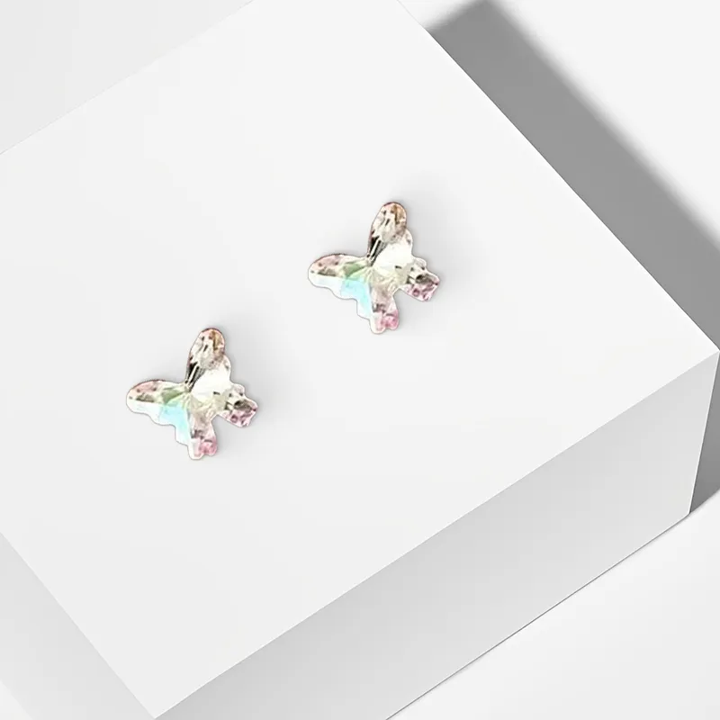WANLIACC Alloy Stud Earrings Women's-1