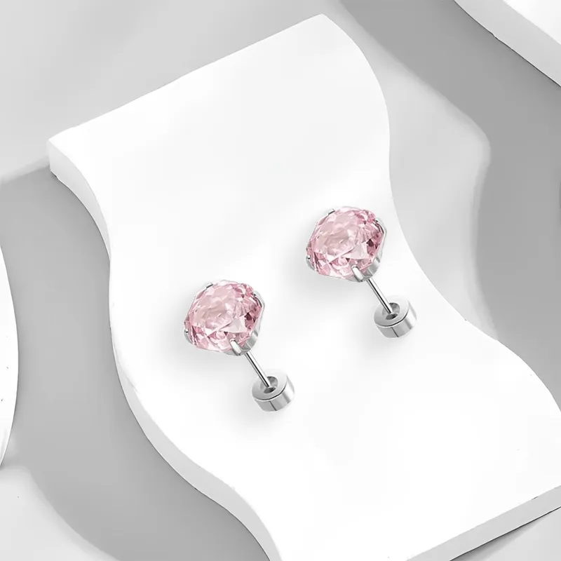WANLIACC Alloy Stud Earrings Women's-10