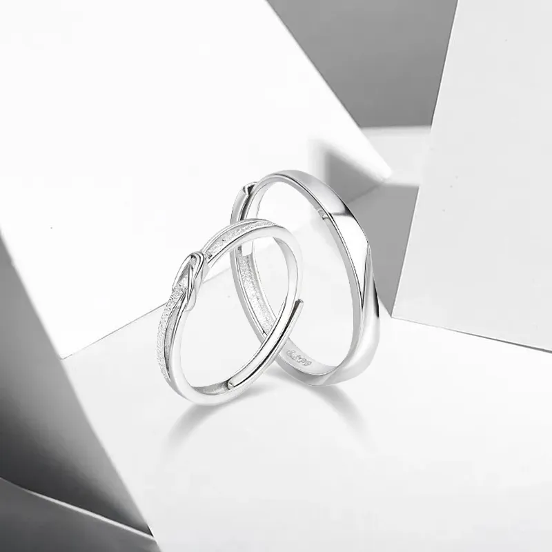 WANLIACC S999 Fine Silver Rings Unisex-1