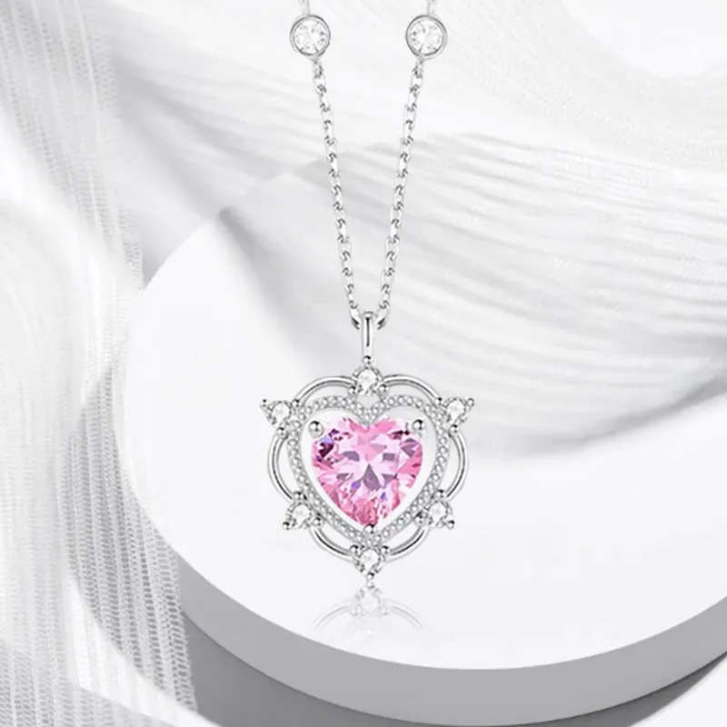 WANLIACC S925 Silver Necklaces Women's-2