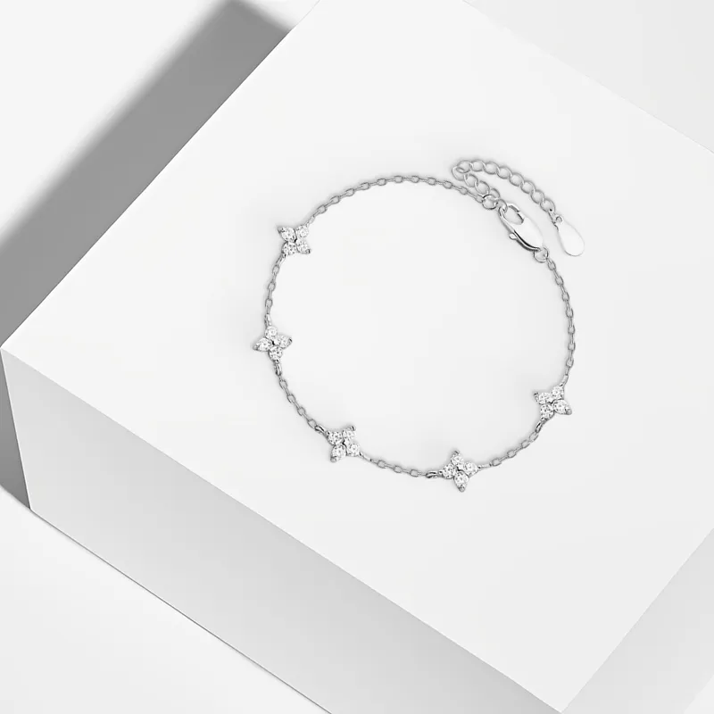 WANLIACC S925 Silver Bracelets Women's-2