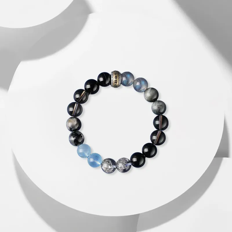 WANLIACC Alloy Five Elements Beaded Bracelet Unisex-3