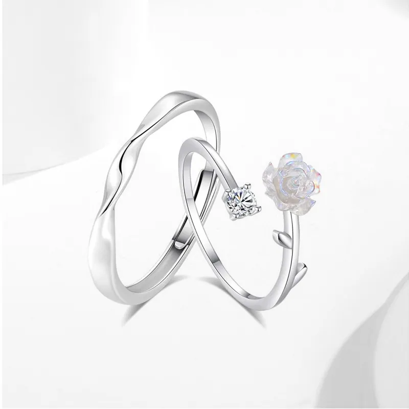 WANLIACC S999 Fine Silver Rings Unisex-1