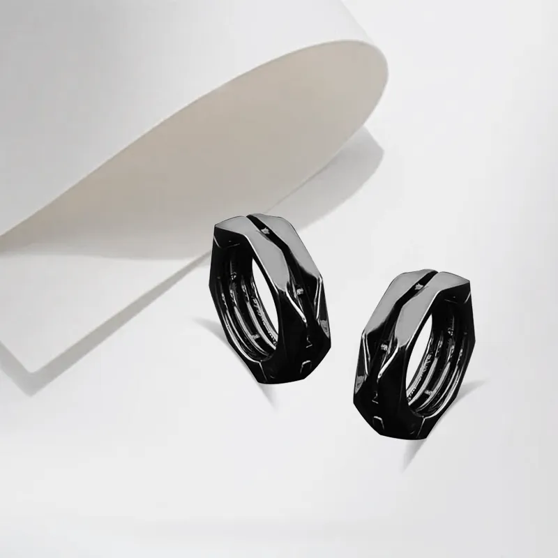 WANLIACC Alloy Clip-On Earrings Unisex-5