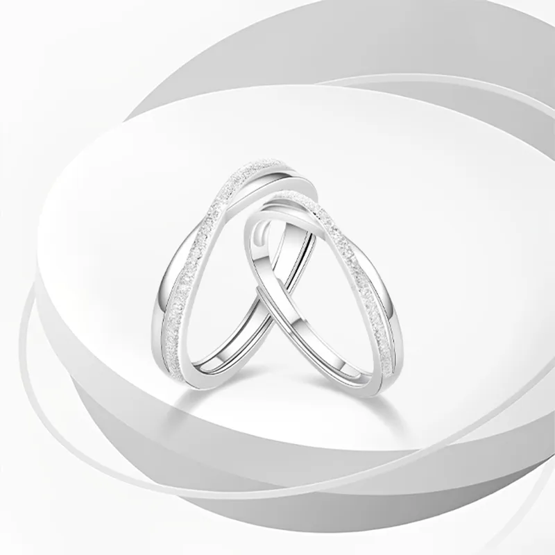 WANLIACC S999 Fine Silver Rings Unisex-2