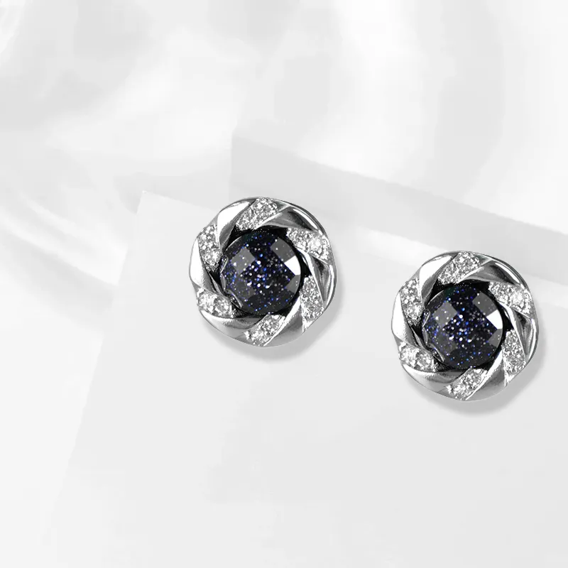WANLIACC Alloy Stud Earrings Unisex-1