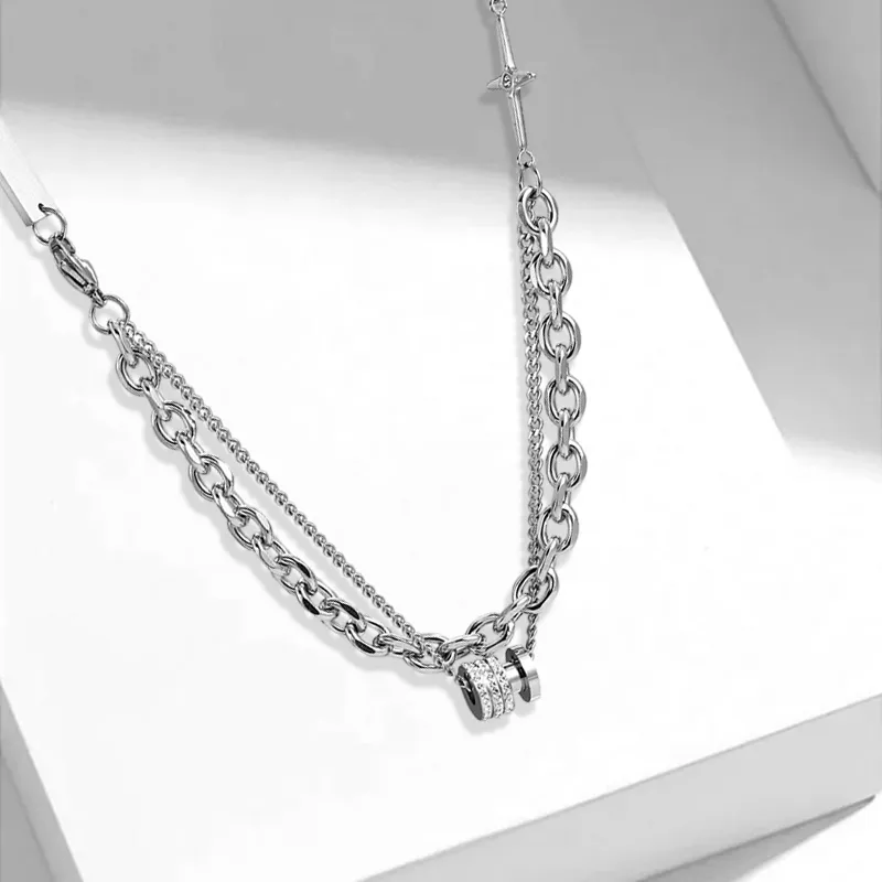 WANLIACC Alloy Necklaces Unisex-2