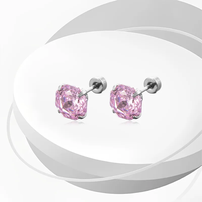 WANLIACC Alloy Stud Earrings Women's-7