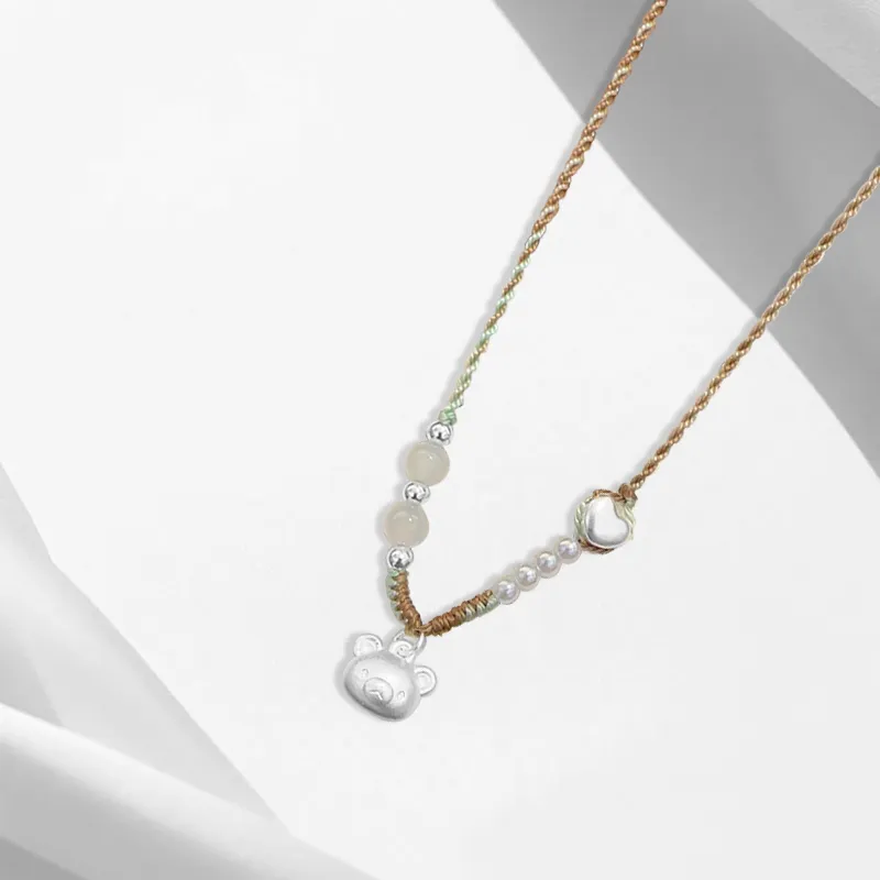 WANLIACC S999 Fine Silver Necklaces Women's-2