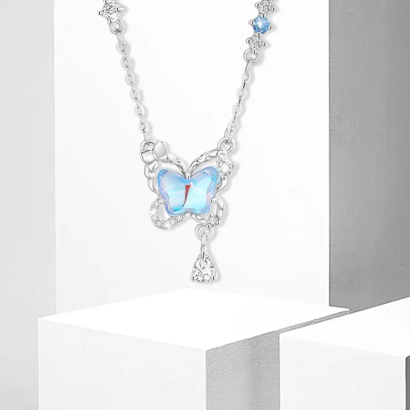 WANLIACC S925 Silver Necklaces Women's-2