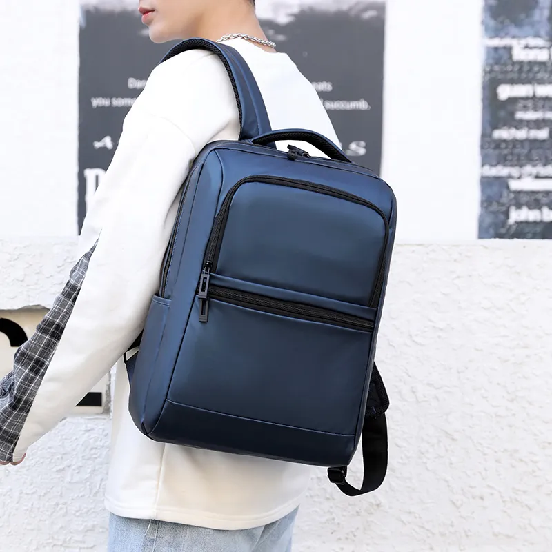 KINGSONS Nylon Backpack Regular Men's Multicolor-16