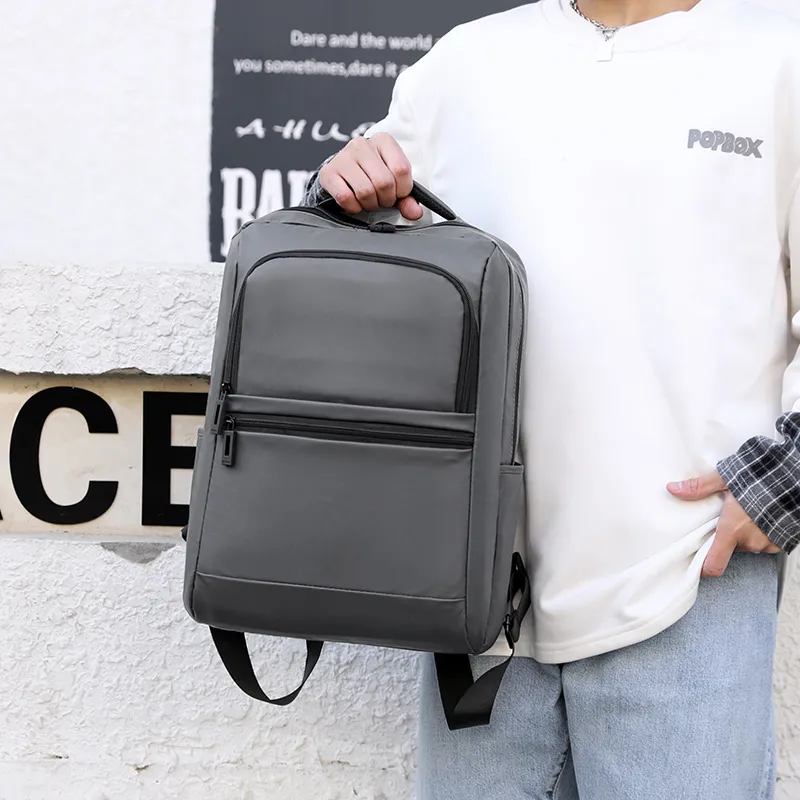 KINGSONS Nylon Backpack Regular Men's Multicolor-2