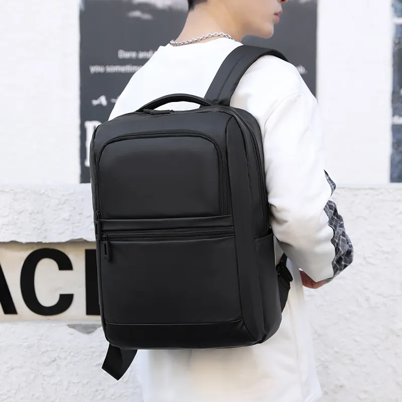 KINGSONS Nylon Backpack Regular Men's Multicolor-13