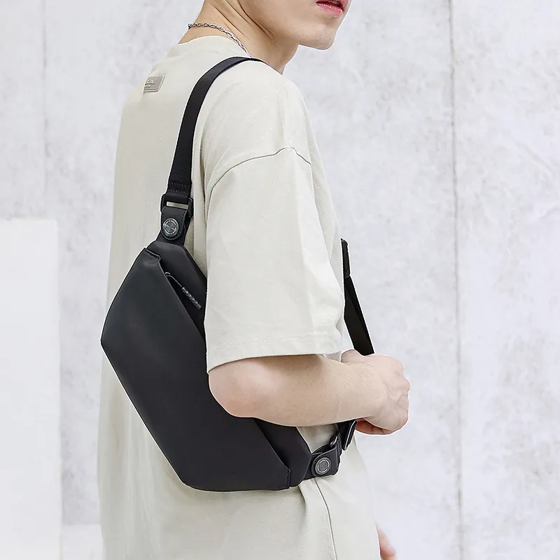 KINGSONS Sling Bags Black-2