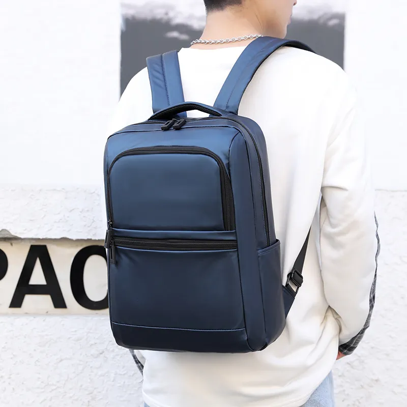 KINGSONS Nylon Backpack Regular Men's Multicolor-17