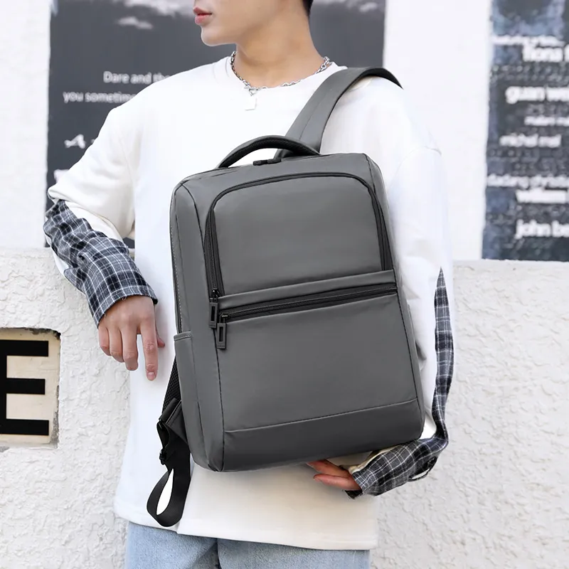 KINGSONS Nylon Backpack Regular Men's Multicolor-3