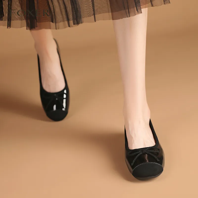 FOXER Casual Single Shoes 1.5cm Women's-3