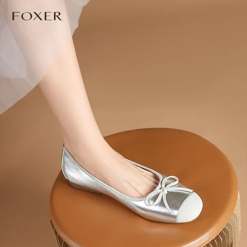 FOXER Casual Single Shoes 1.5cm Women's-11