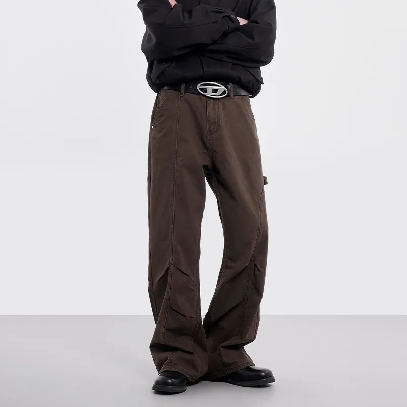 COOLALPACA Loose Fit Bootcut Jeans Unisex-8