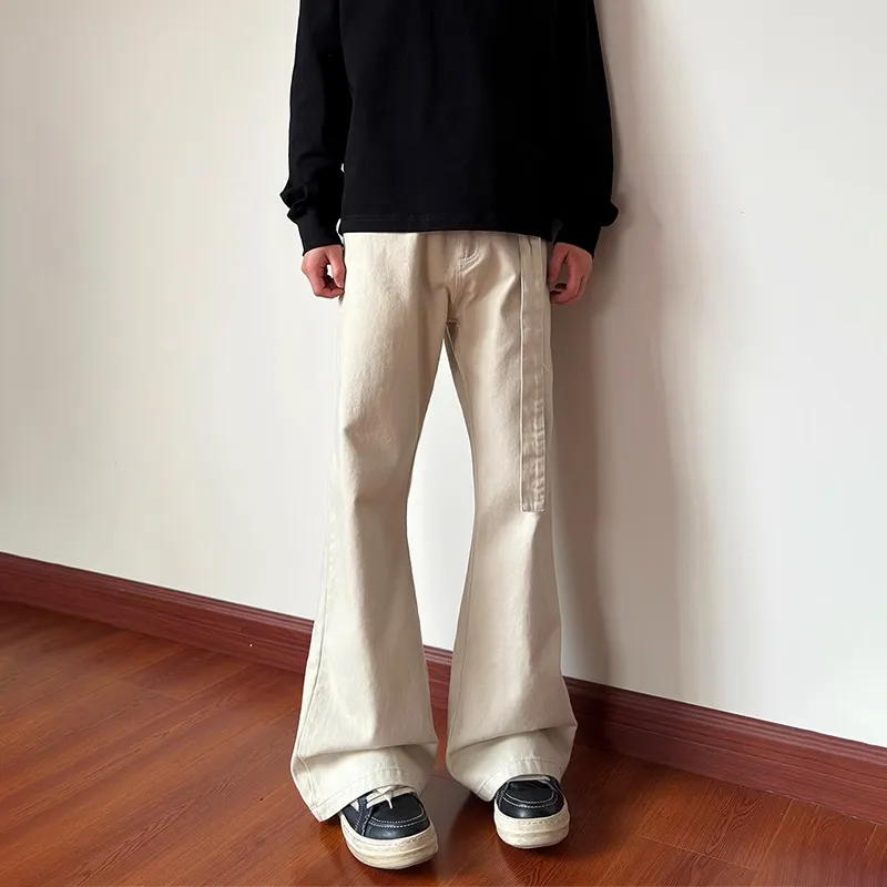 COOLALPACA Loose Fit Versatile Bootcut Jeans Unisex-7