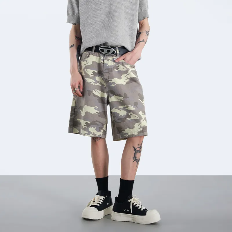 COOLALPACA Denim Shorts Unisex-22