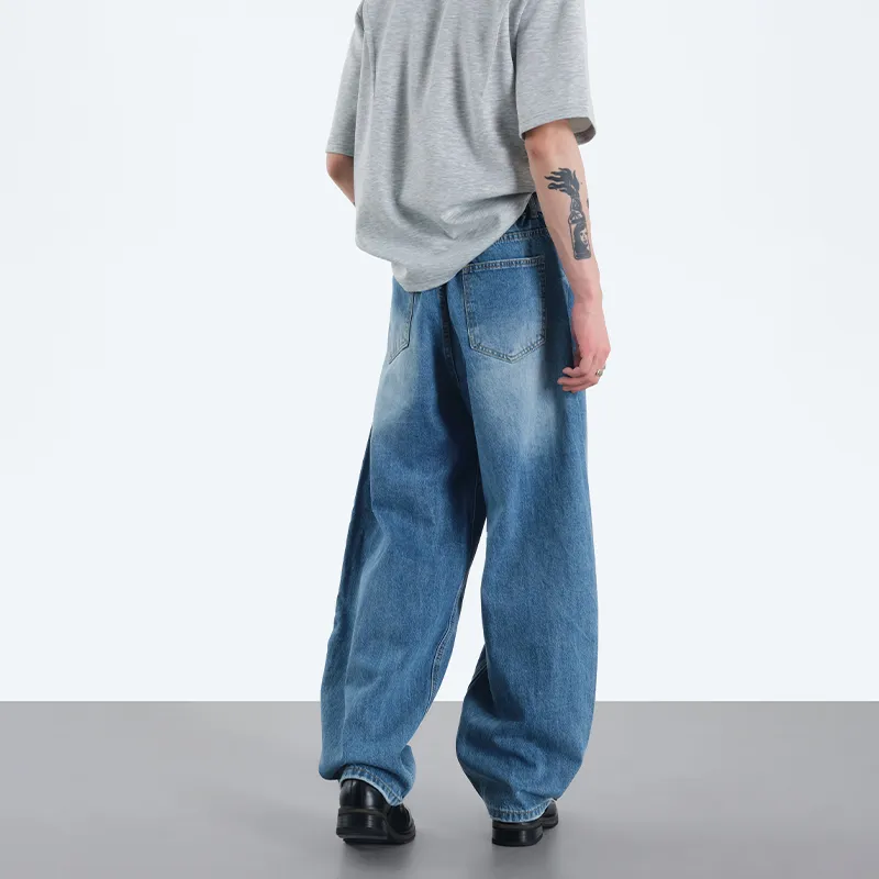 COOLALPACA Jeans Unisex Blue-4