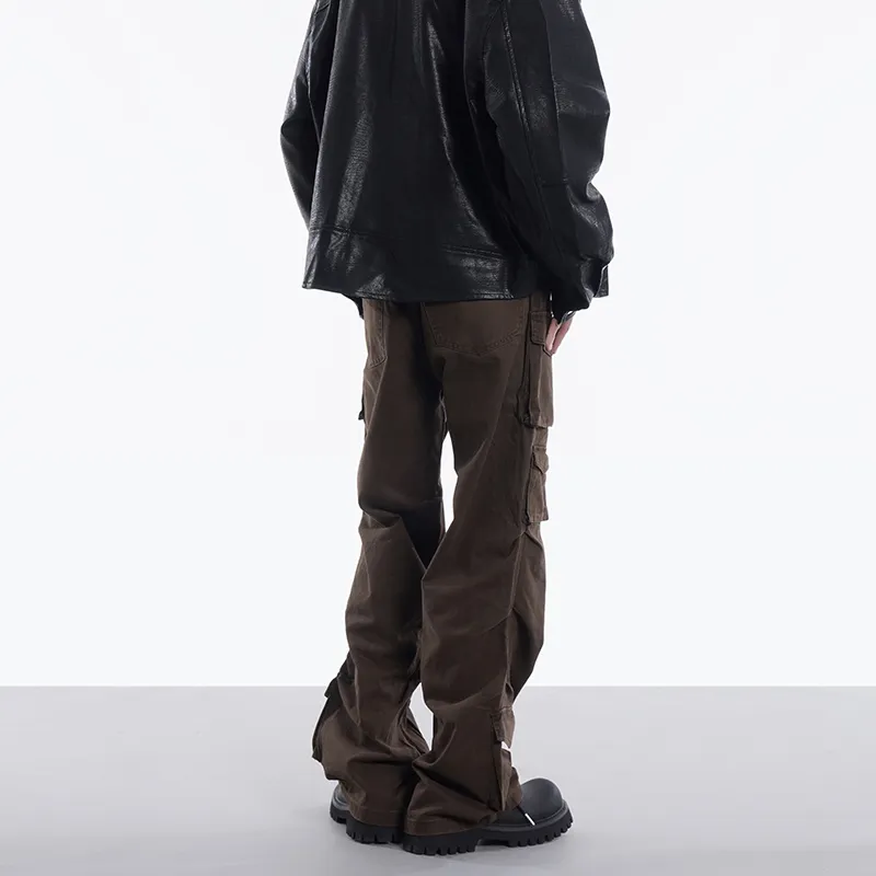 COOLALPACA Loose Fit Bootcut Jeans Unisex-9
