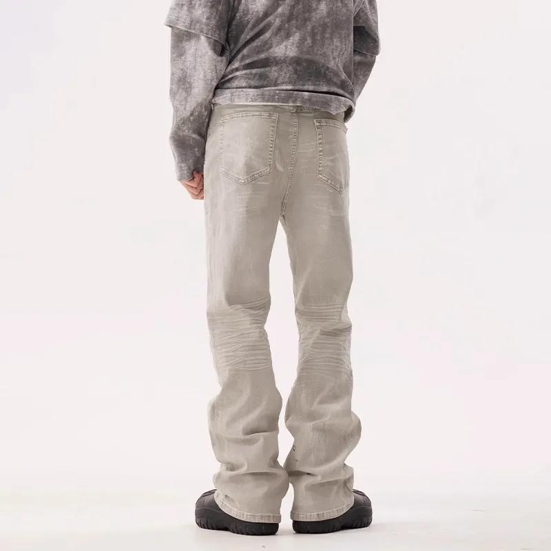COOLALPACA Loose Fit Bootcut Jeans Unisex-4