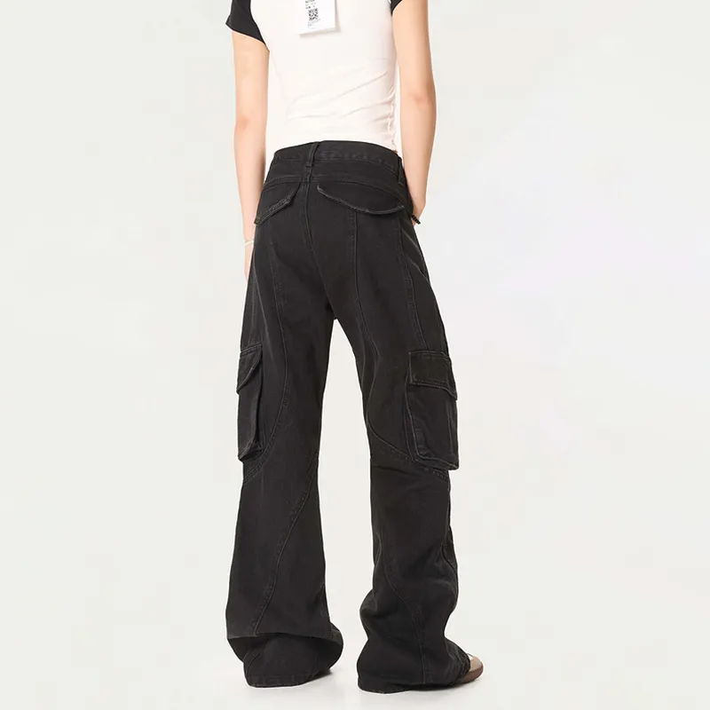 COOLALPACA Jeans Unisex Black-4
