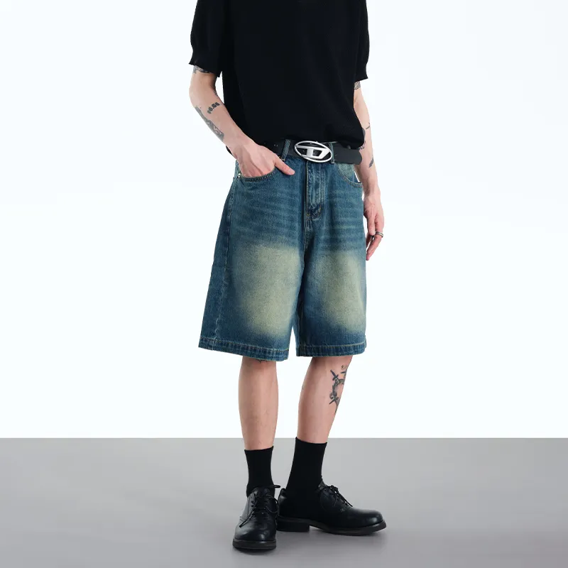 COOLALPACA Denim Shorts Unisex-8
