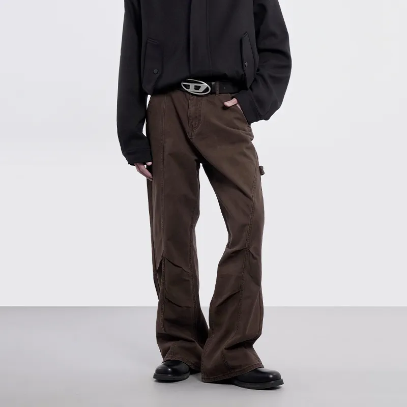 COOLALPACA Loose Fit Bootcut Jeans Unisex-7