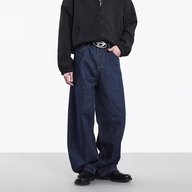 COOLALPACA Loose Fit Versatile Wide Leg Jeans Unisex-23