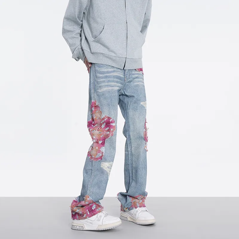 COOLALPACA Jeans Unisex Blue-4