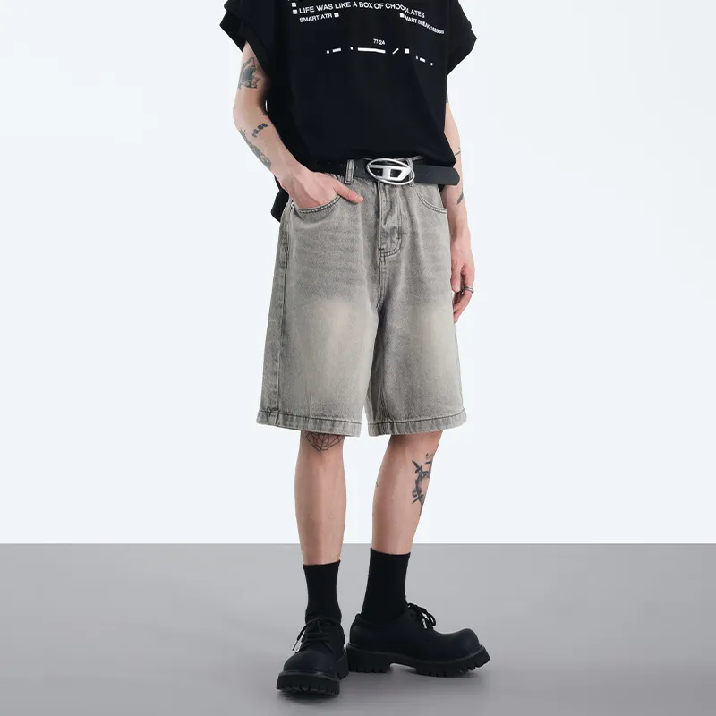 COOLALPACA Denim Shorts Unisex-33