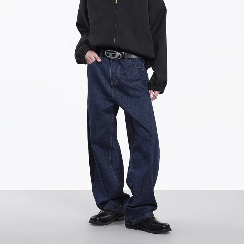 COOLALPACA Loose Fit Versatile Wide Leg Jeans Unisex-22