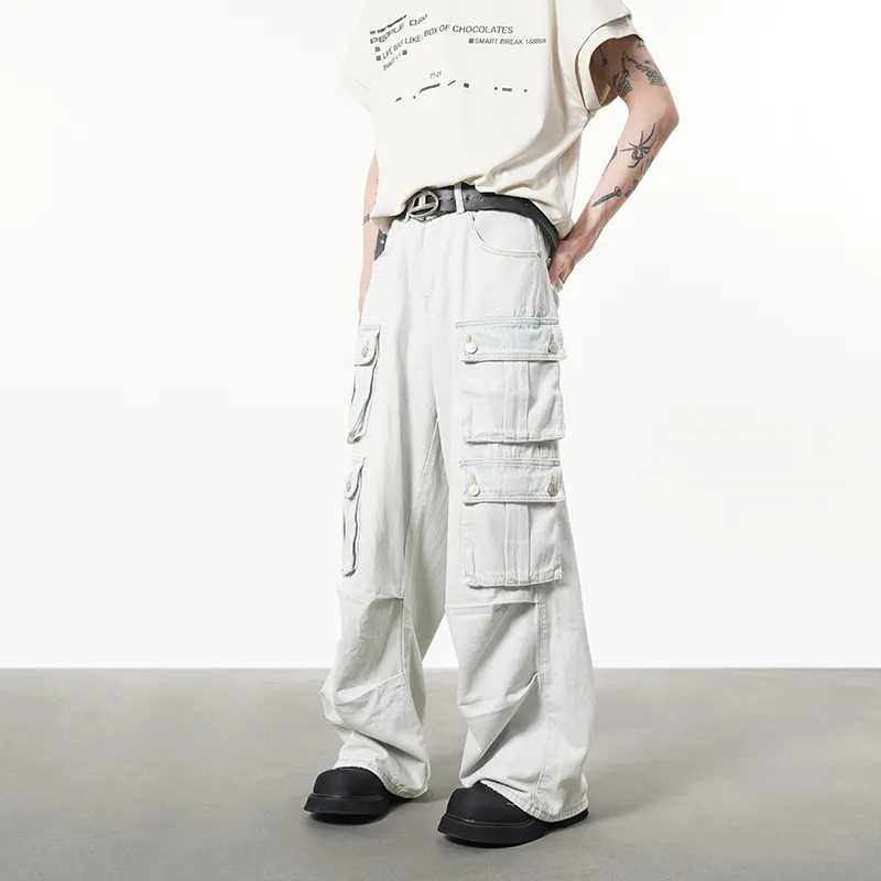 COOLALPACA Jeans Unisex Light Blue-3