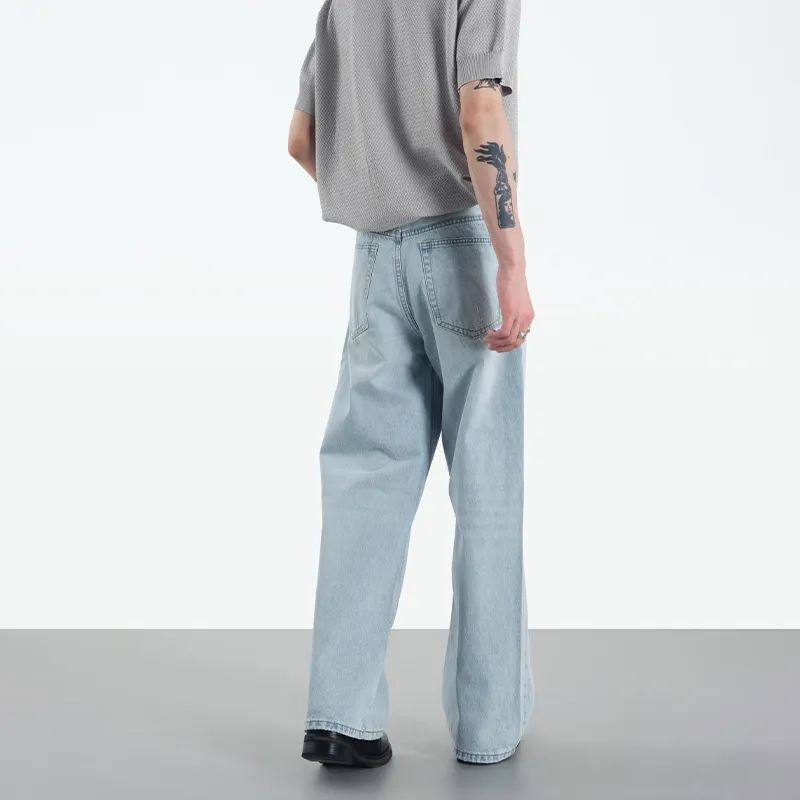 COOLALPACA Jeans Unisex Glacier Blue-4