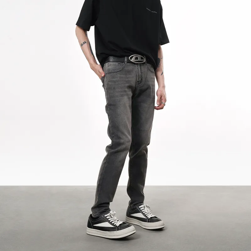 COOLALPACA Slim Fit Skinny Jeans Unisex-12