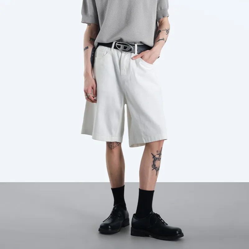 COOLALPACA Denim Shorts Unisex-17