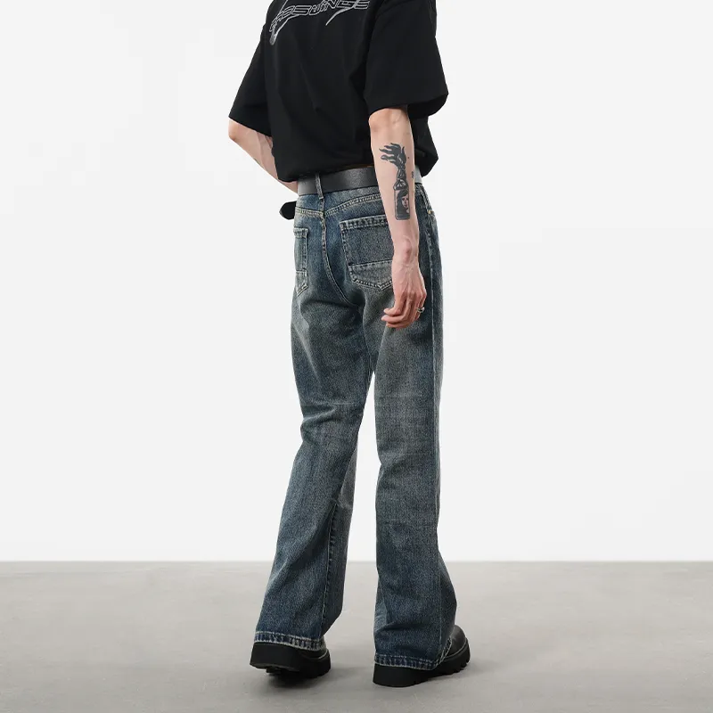 COOLALPACA Jeans Unisex Denim Blue-4