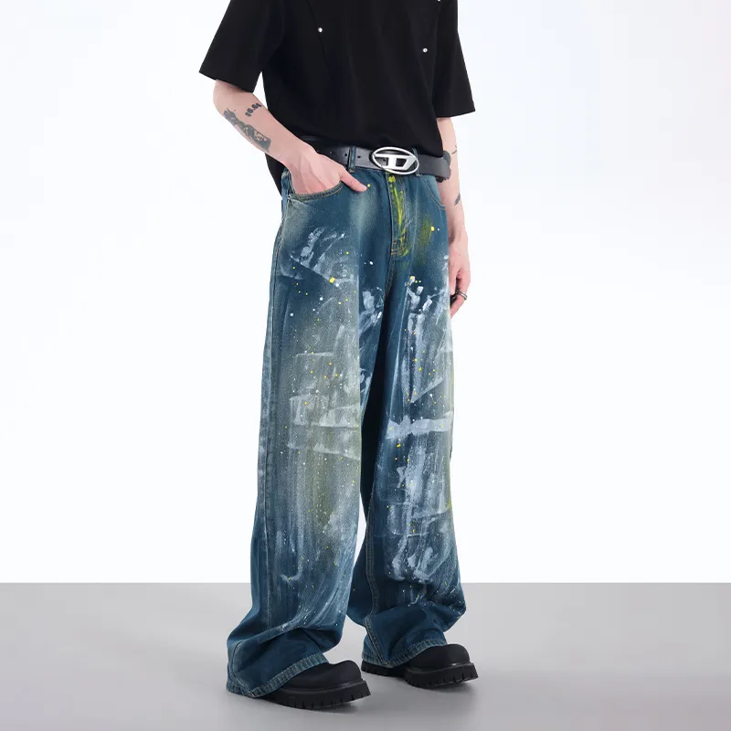 COOLALPACA Jeans Unisex Vintage Blue-3