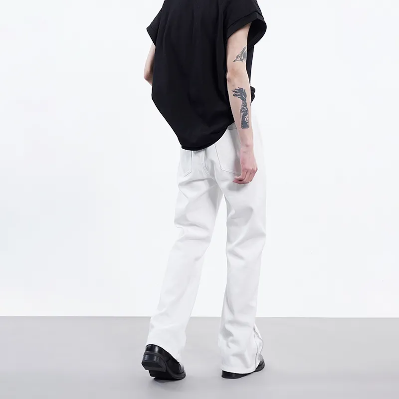 COOLALPACA Loose Fit Bootcut Jeans Unisex-4