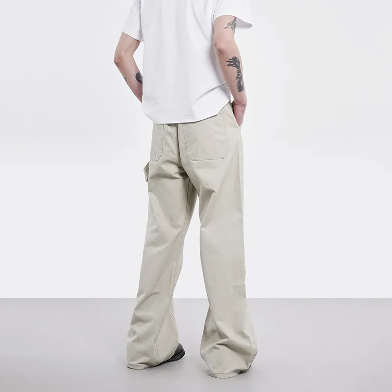 COOLALPACA Loose Fit Bootcut Jeans Unisex-4