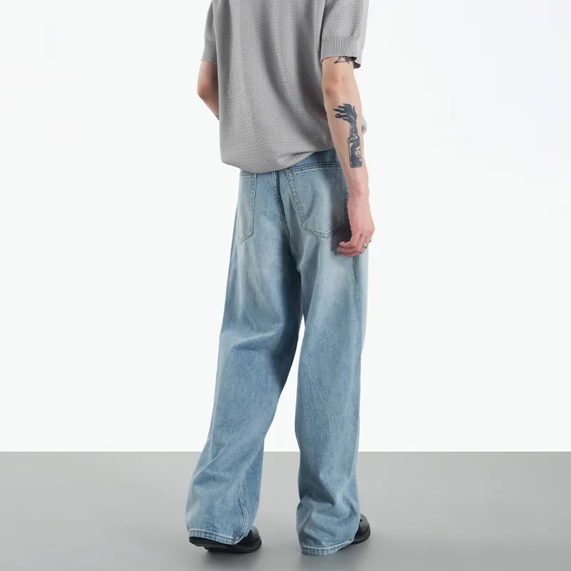 COOLALPACA Jeans Unisex Soda Blue-4