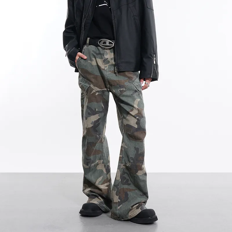 WELTER EXPERIMENT Casual Pants Unisex Camouflage-2