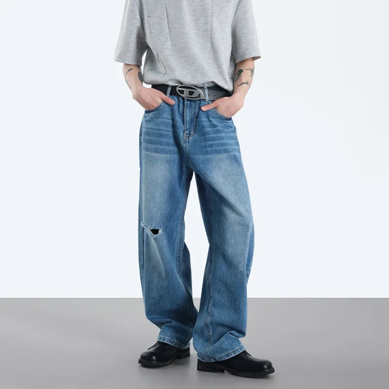 COOLALPACA Jeans Unisex Blue-2