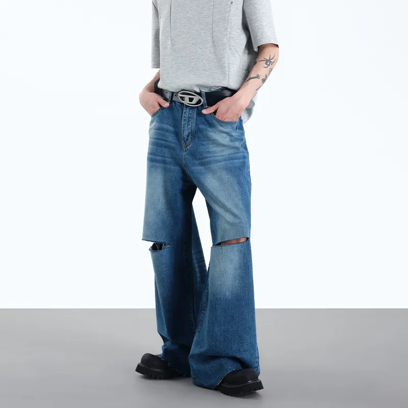 COOLALPACA Jeans Unisex Blue-3