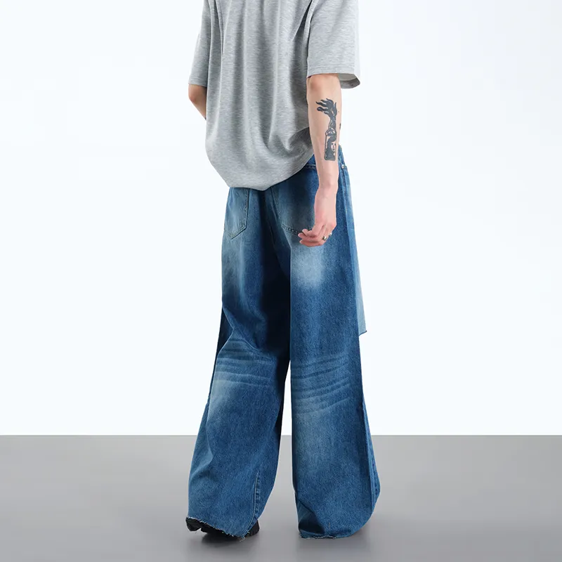 COOLALPACA Jeans Unisex Blue-4
