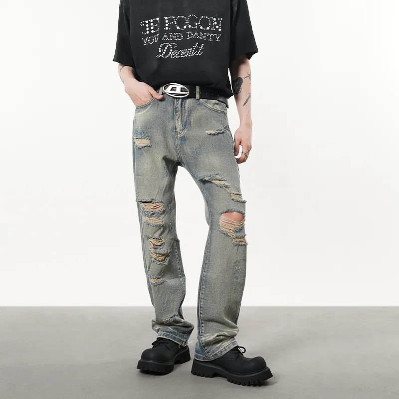 COOLALPACA Jeans Unisex Denim Blue-2